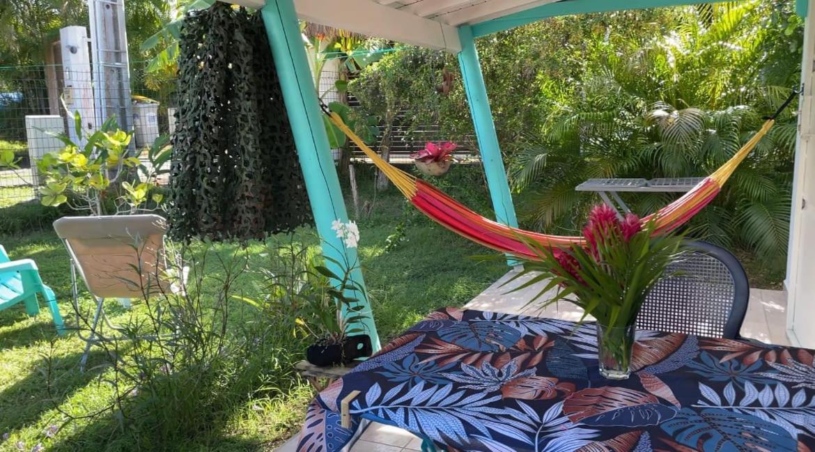 Gîte Cajou dans Domaine Tropical ventilé à Sainte-Anne Extérieur photo