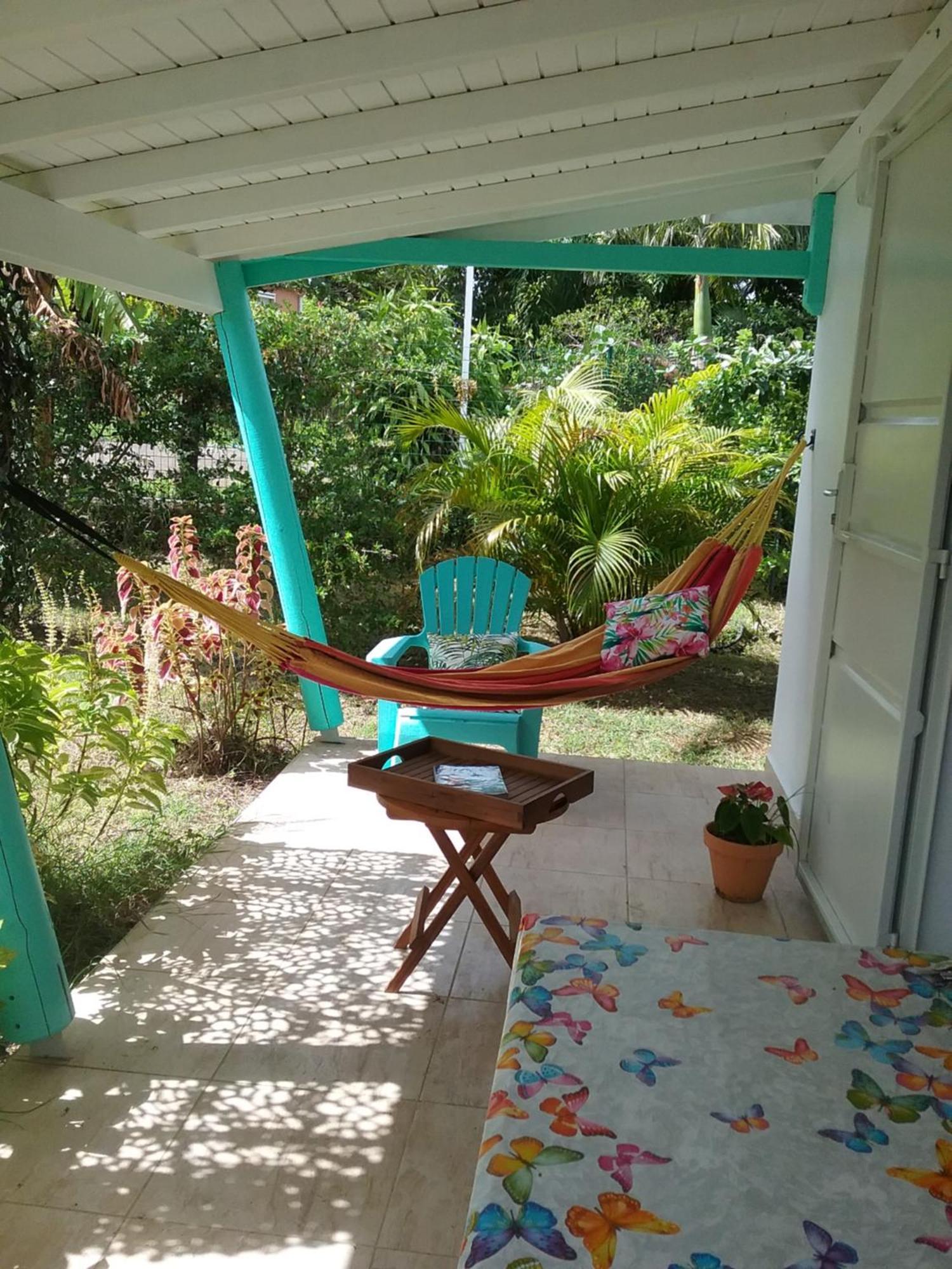 Gîte Cajou dans Domaine Tropical ventilé à Sainte-Anne Extérieur photo